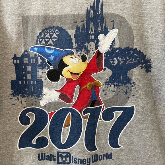 Disney fantasia magic kingdom shirt gray extra large - Picture 2 of 4